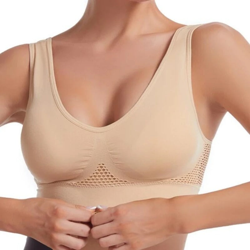 Seamless Sports Bra for More Comfort✨